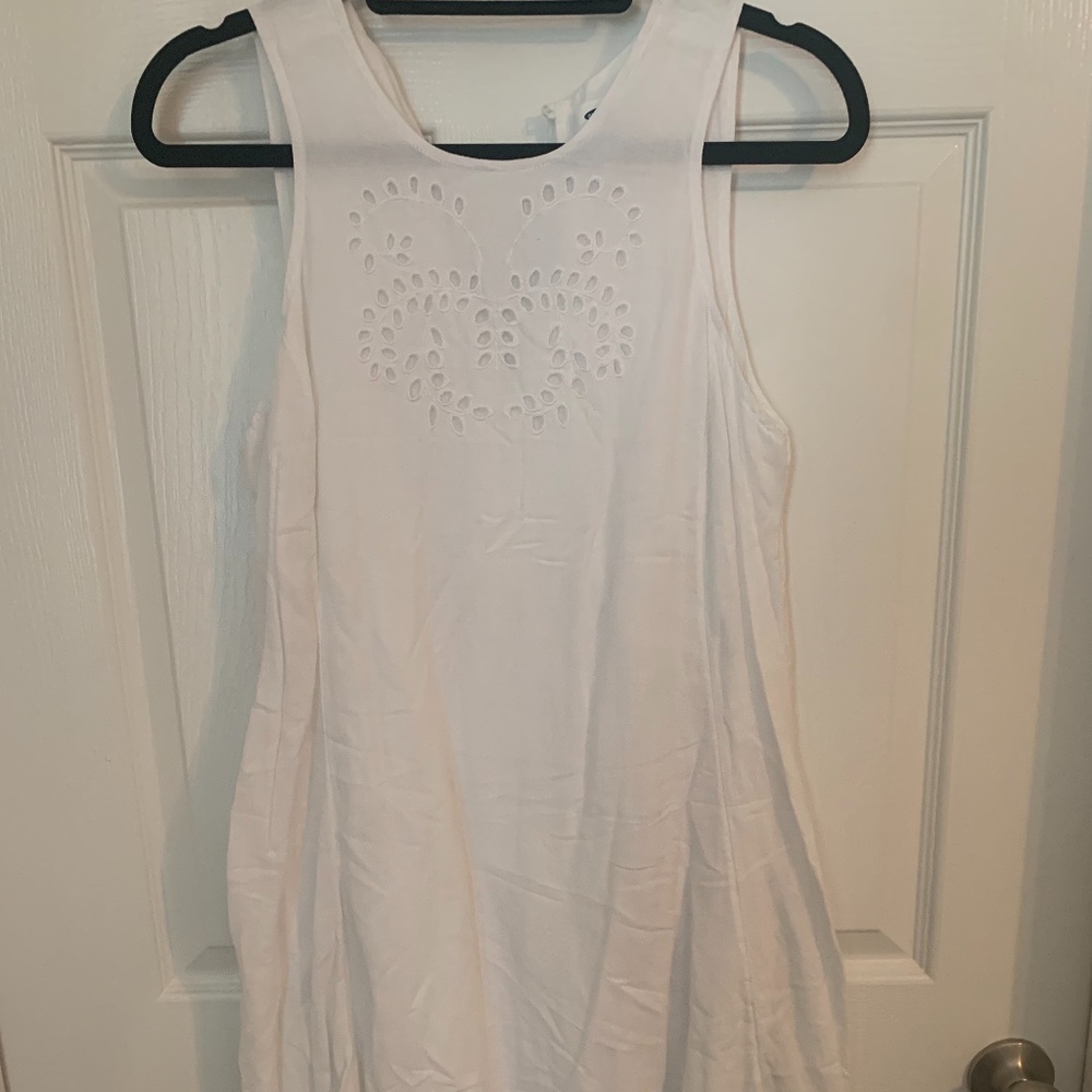 Old Navy white eyelet coverup